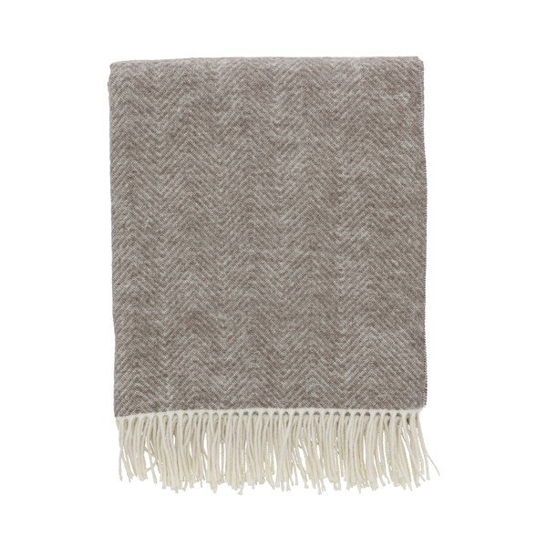 Rjava odeja 130x170 cm Stillness – Södahl