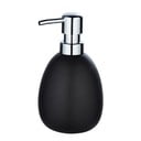 Črn keramični dozirnik za milo Wenko Polaris