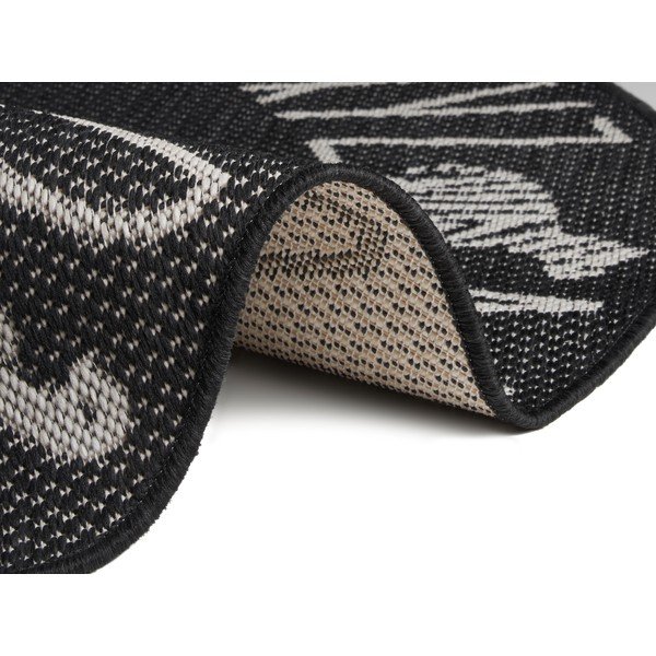 Črna otroška preproga Ragami Letters, ø 120 cm-image-2