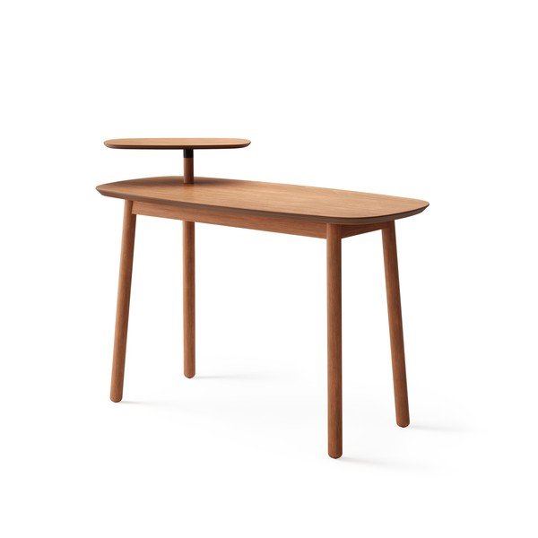 Pisalna miza iz bukovega lesa 56x127 cm Swivo - Umbra-image-3