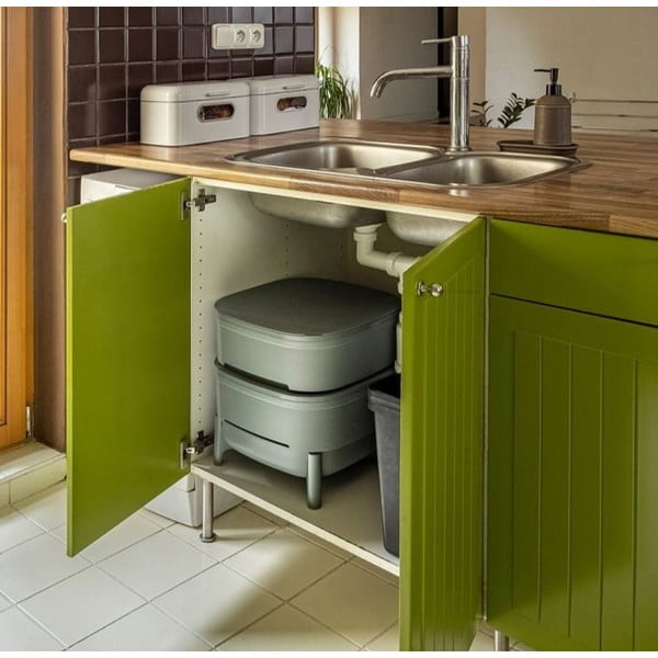 Siv kompostnik 30 l Urbalive – Plastia-image-1