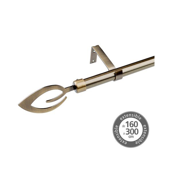 Kovinska karnisa 160 - 300 cm z nastavljivo dolžino – Casa Selección-image-1