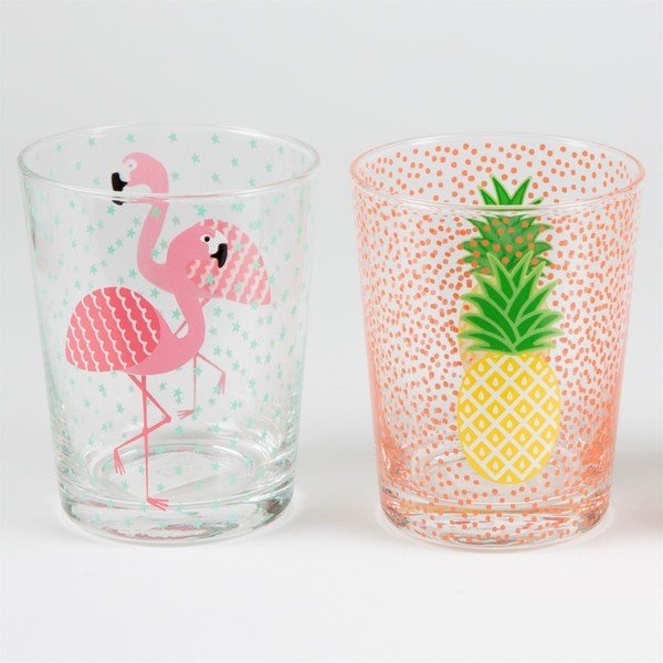 Komplet 4 kozarcev Sass & Belle Tropical Summer-image-1