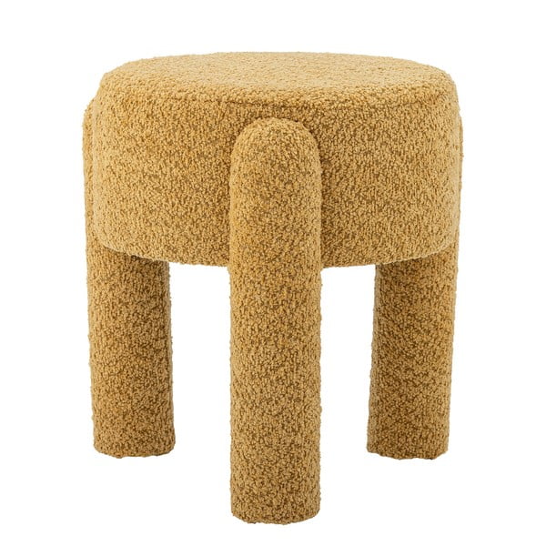 Oker rumen oblazinjen stolček Bruno – Bloomingville