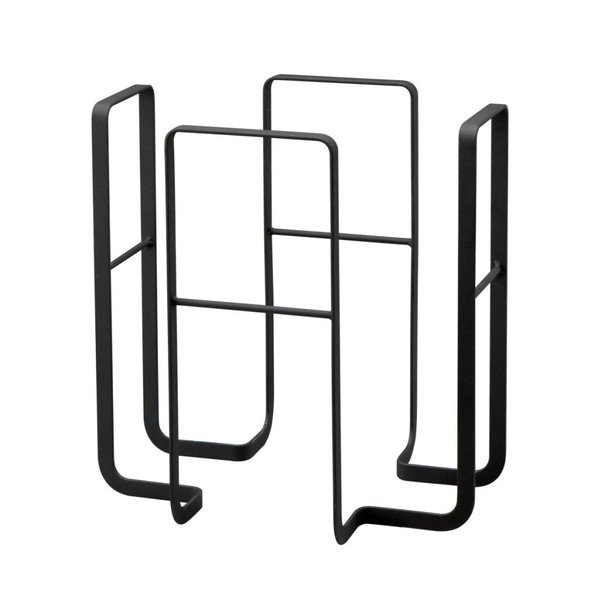 Črno stojalo za časopise YAMAZAKI Tower-image-2