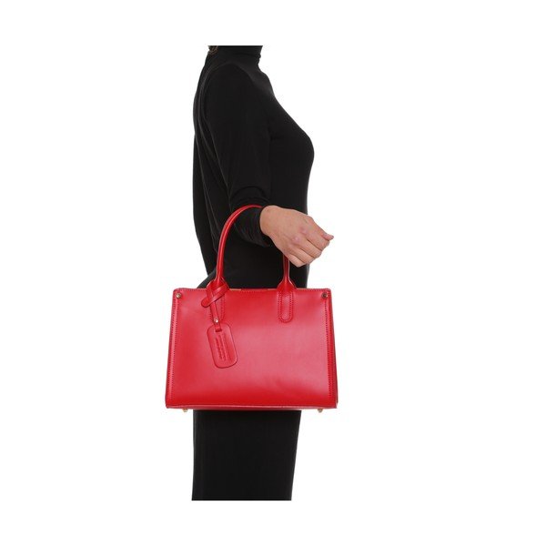 Usnjena torbica Anna Luchini 3042 Rosso-image-4