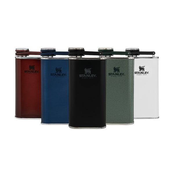 Črna prisrčnica iz nerjavečega jekla 230 ml Easy-Fill Wide Mouth Flask Black – Stanley-image-2