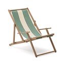 Zelen vrtni ležalnik iz masivnega lesa Vilara – Kave Home