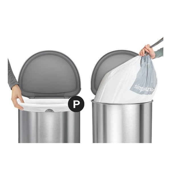 Vrečke za smeti 20 ks z zateznim trakom 60 l P – simplehuman-image-1