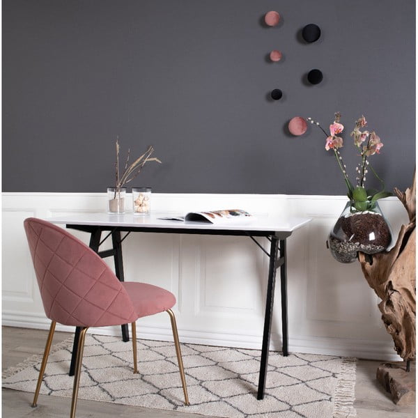 Komplet 2 roza jedilnih stolov House Nordic Geneve-image-3