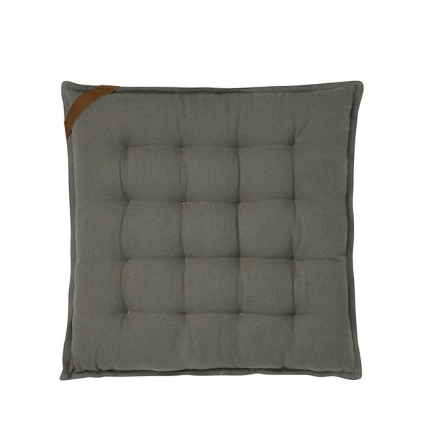 Södahl siva bombažna sedežna blazina, 40 x 40 cm