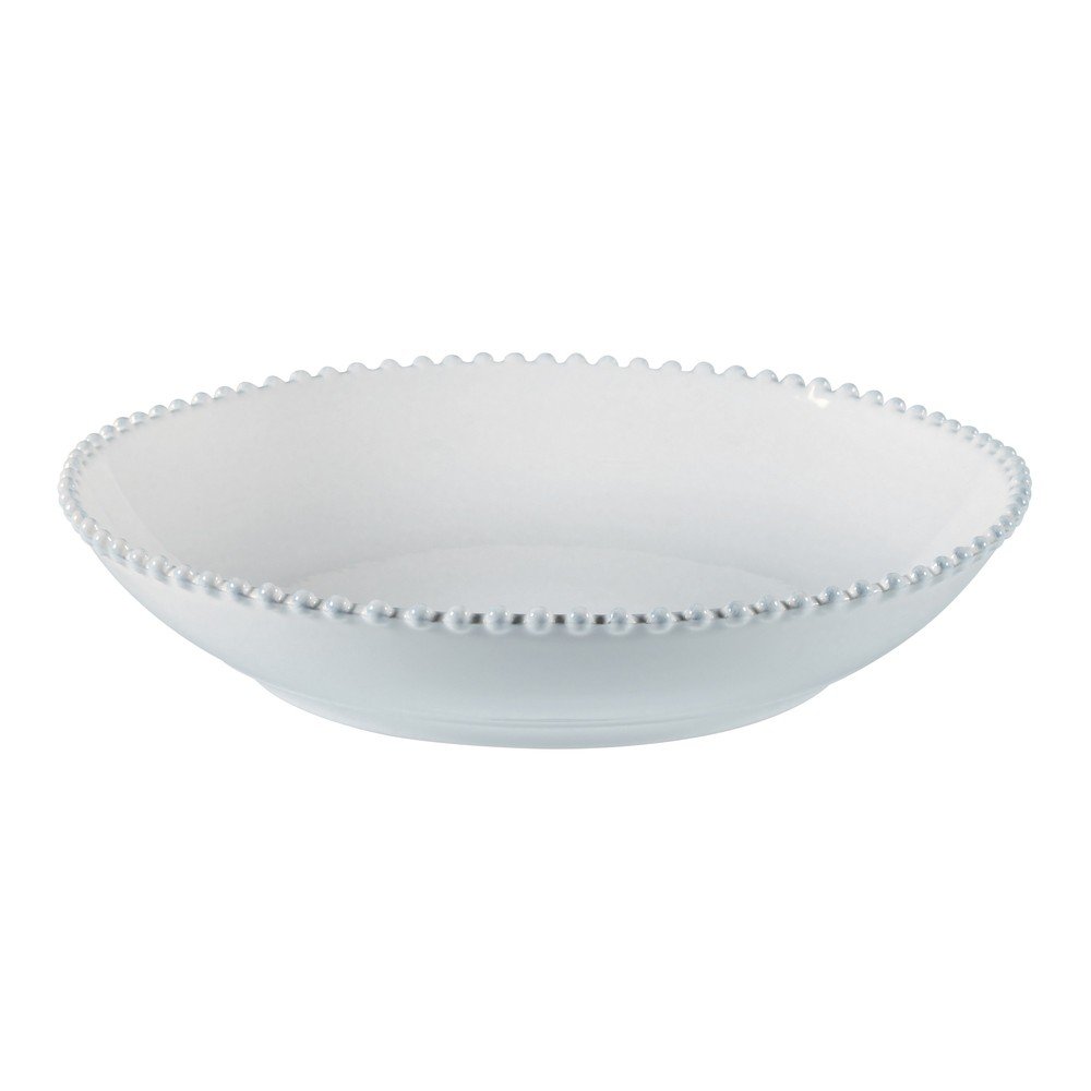 Bela keramična skleda za testenine Costa Nova Pearl, ⌀ 34 cm
