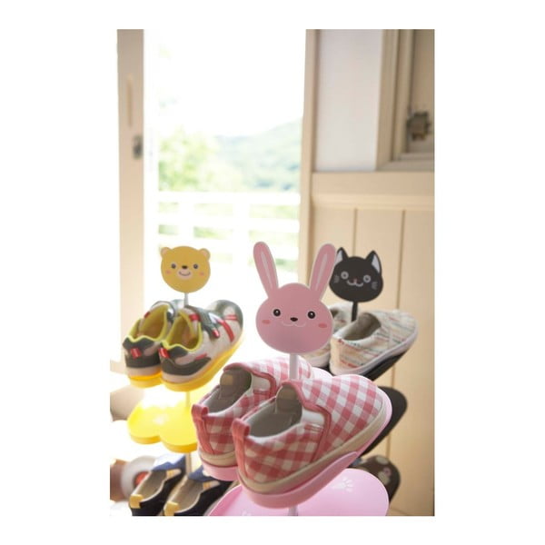 Črna kovinska omara za otroške čevlje Kid's Shoe Rack – YAMAZAKI-image-2
