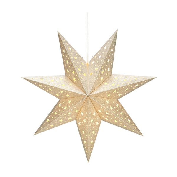 Božična svetlobna dekoracija v zlati barvi ø 45 cm Solvalla – Markslöjd