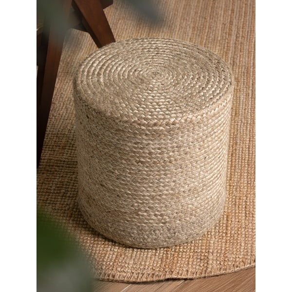 Sivo-bež tabure Jutta Greige – Hanse Home-image-2