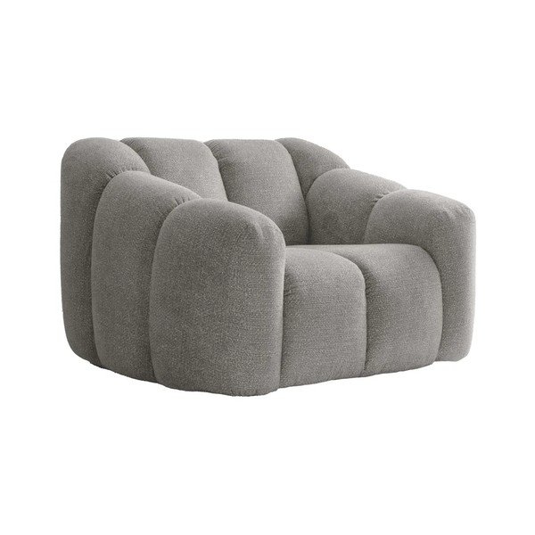 Svetlo siv fotelj Shell – Miuform