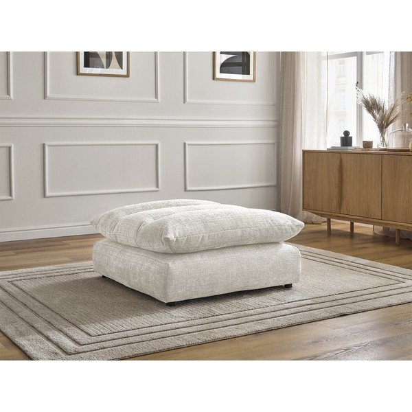 Bel tabure iz šenilje Neil – Bobochic Paris-image-1