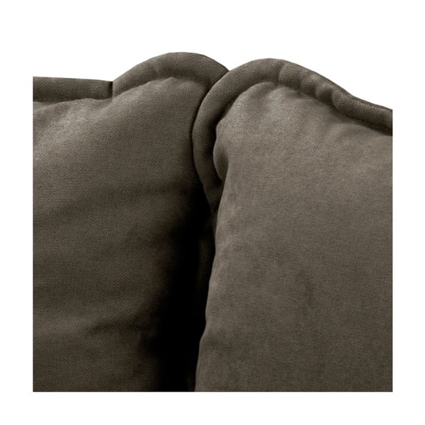 Rjava sedežna garnitura 193 cm Beata – Ropez-image-1