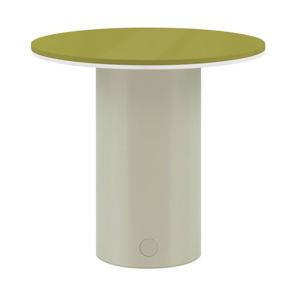Zelena LED zatemnitvena namizna svetilka (višina 18 cm) Fungo – Remember
