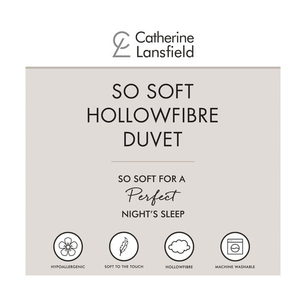 Poletna prešita odeja 220x230 cm So Soft Hollowfibre – Catherine Lansfield-image-4