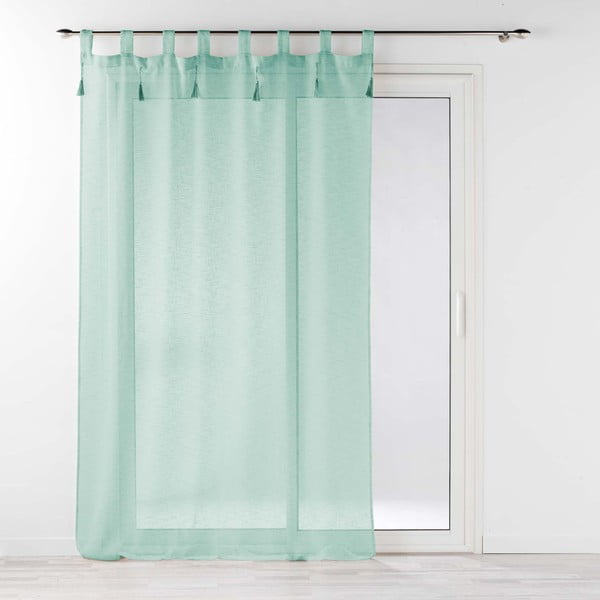 Zelena prosojna zavesa 140x240 cm Dalila – douceur d'intérieur