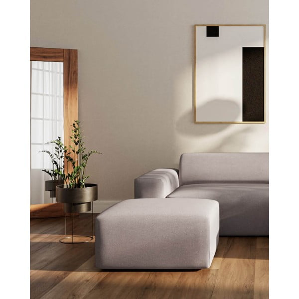 Siva kotna sedežna garnitura (z desnim kotom) Fluvio – MESONICA-image-4