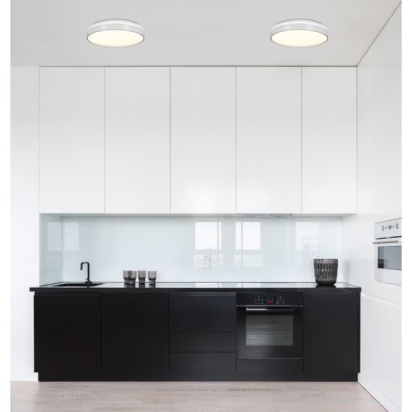 Bela LED stropna svetilka ø 34 cm Texas – Candellux Lighting-image-1