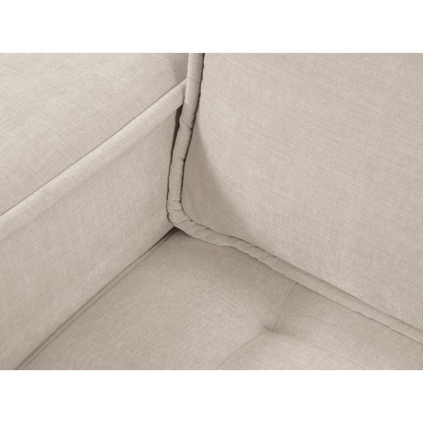Bež sedežna garnitura 212 cm Mike – Micadoni Home-image-1