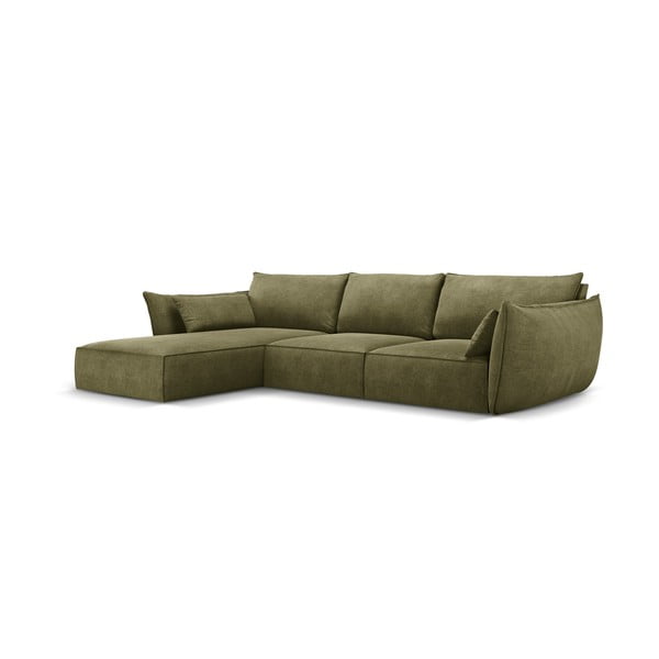 Zeleni kotni kavč (levi kot) Vanda - Mazzini Sofas-image-2