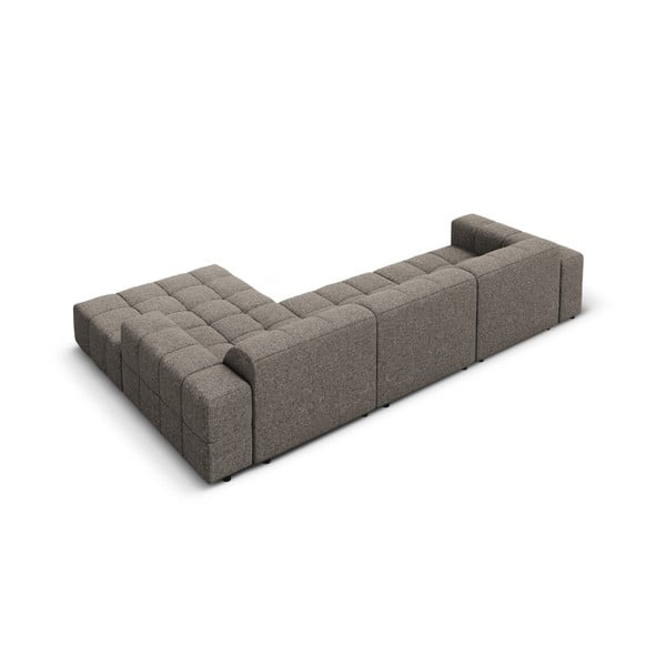 Temno siva kotna sedežna garnitura (desni kot) Chicago – Cosmopolitan Design-image-4