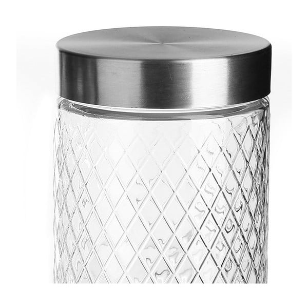 Steklene posode za shranjevanje v kompletu 2 ks živil – Casa Selección-image-1