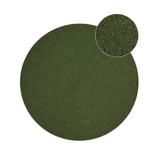 Zelena okrogla zunanja preproga ø 150 cm - NORTHRUGS