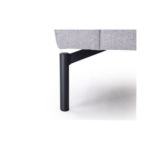 Siva zofa Scandic Paris, desni kot-image-2