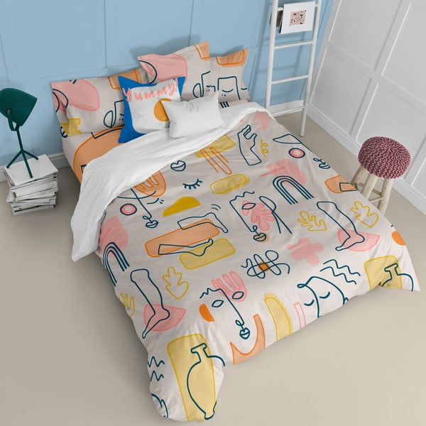 Prevleka za odejo za zakonsko posteljo 200x200 cm Anatomy – Aware-image-2