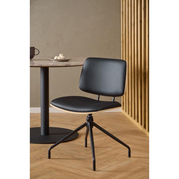 Črn jedilni stol Owen – Actona-image-3