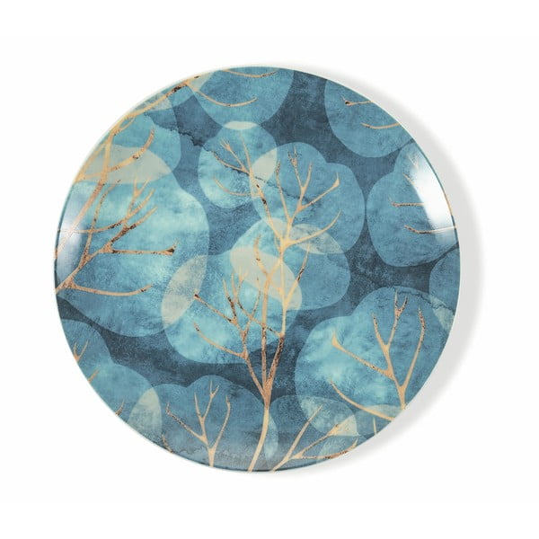 18-delni komplet krožnikov iz modrega porcelana in keramike VDE Tivoli 1996 Dream-image-4