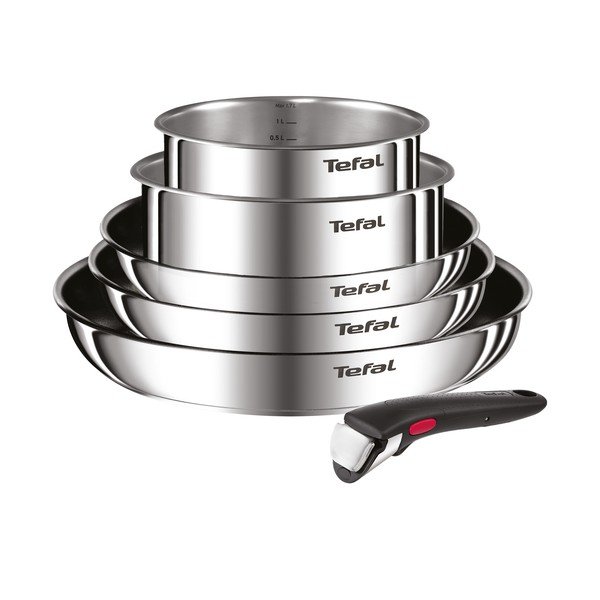 Aluminijast komplet loncev 6 ks INGENIO Cook Eat L881S604 – Tefal