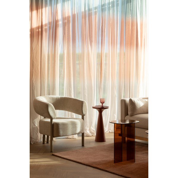 Steklena stranska mizica 30x40 cm Linea – Zuiver-image-1