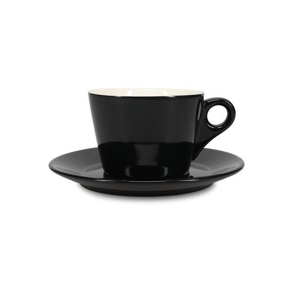 Črn porcelanast čajni krožniček ø 16,5 cm Barista – BonBistro-image-2