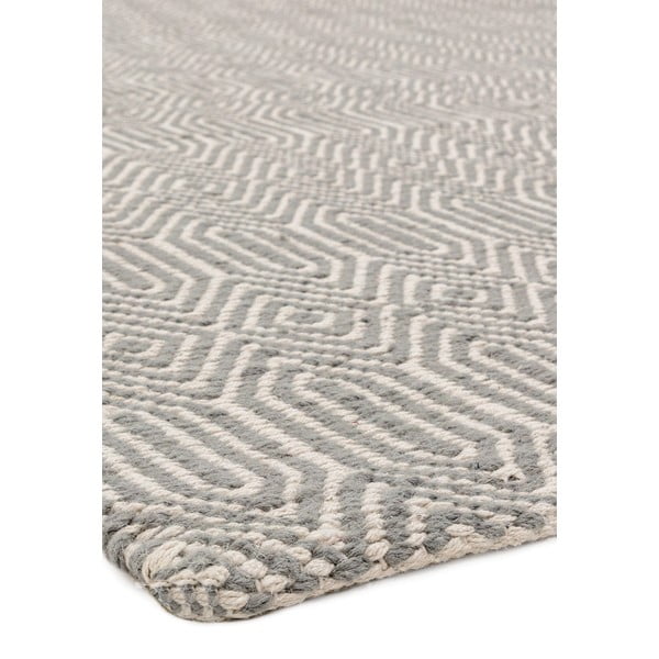 Svetlo siva volnena preproga 120x170 cm Sloan – Asiatic Carpets-image-2