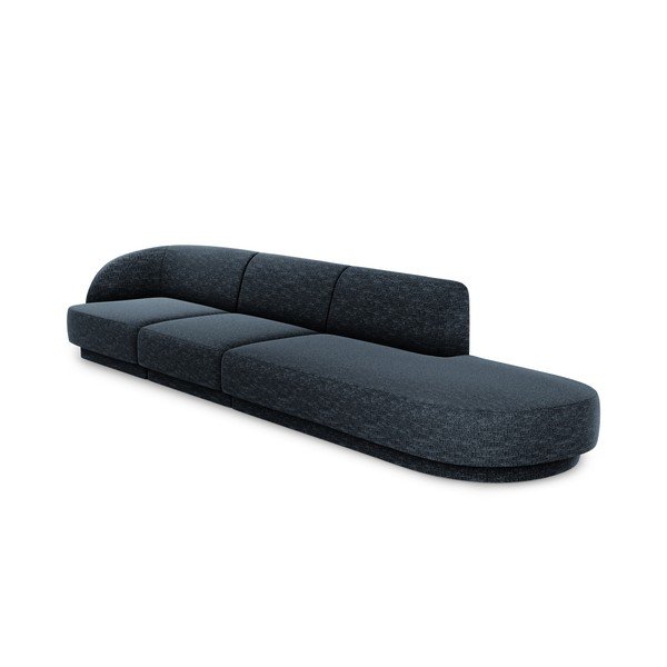 Temno modra zofa 302 cm Miley - Micadoni Home-image-3