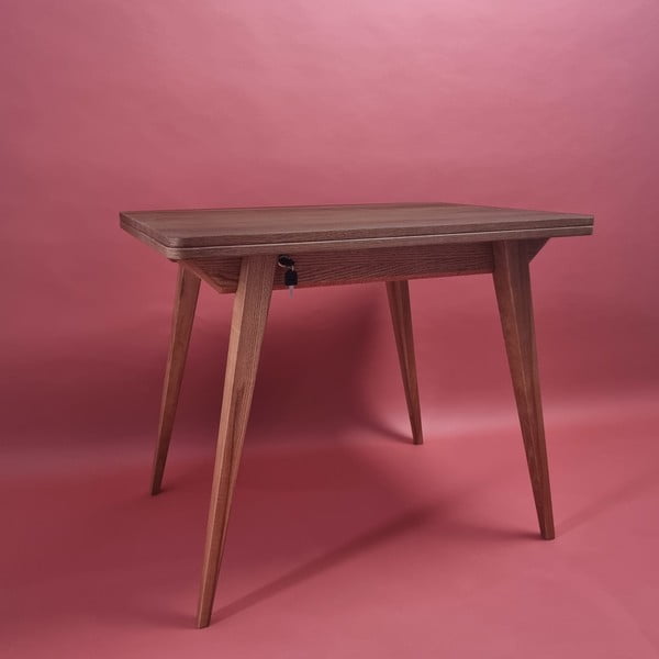 Raztegljiva jedilna miza z mizno ploščo v jesenovem dekorju 65x90 cm Envelope – Ragaba-image-3