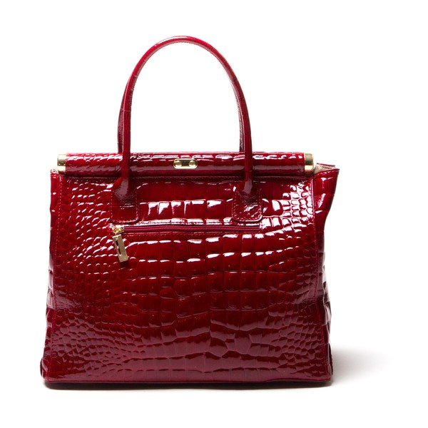 Luisa Vanini 613 Rosso usnjena torbica-image-1