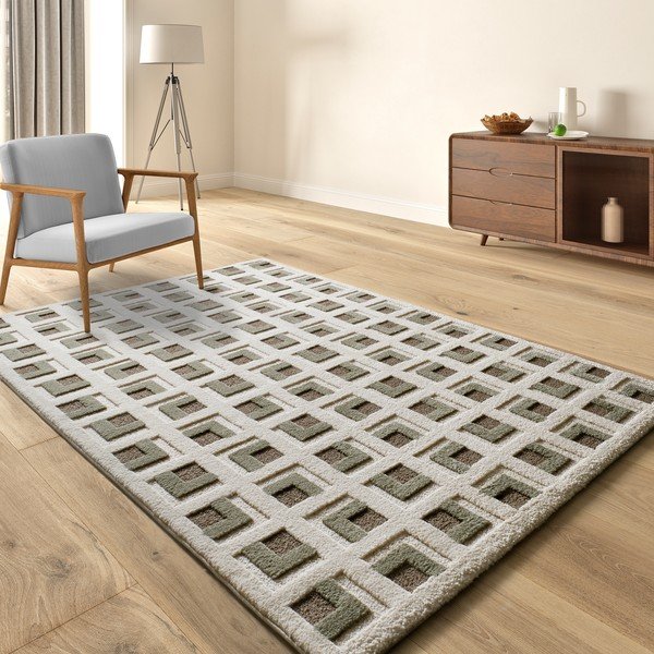 Rjava/bež preproga 120x170 cm Candela – Universal-image-1