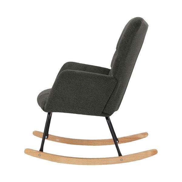 Temno siv gugalni fotelj Elza – Støraa-image-4