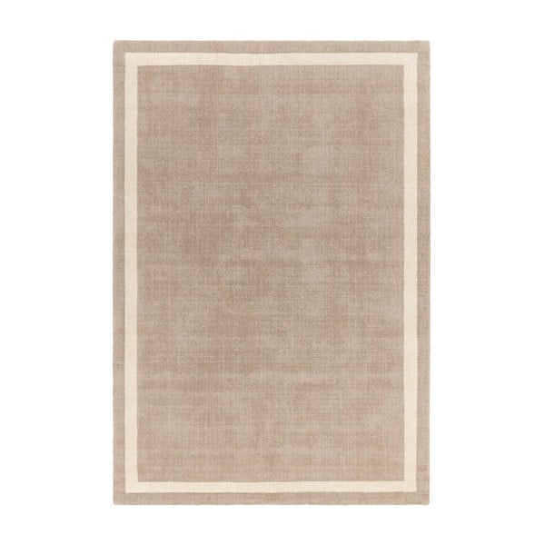 Bež ročno tkana volnena preproga 68x240 cm Albi – Asiatic Carpets