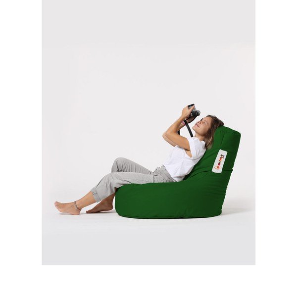 Temno zelena vreča za sedenje Lina – Floriane Garden-image-4