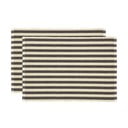 Tekstilni pogrinjek 2 kos 33x48 cm Statement Stripe - Södahl