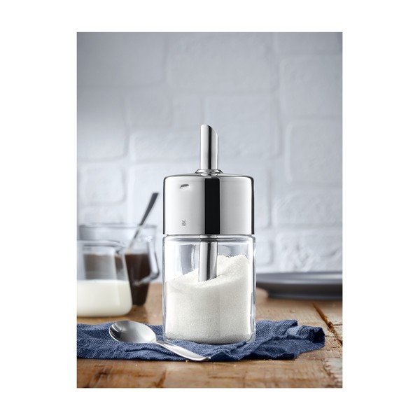Posoda za sladkor iz nerjavečega jekla Cromargan® WMF Barista, višina 15 cm-image-1