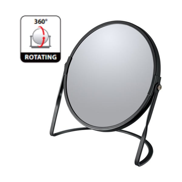 Kozmetično povečevalno ogledalo (5x povečava) ø 18 cm Akira – Spirella-image-4